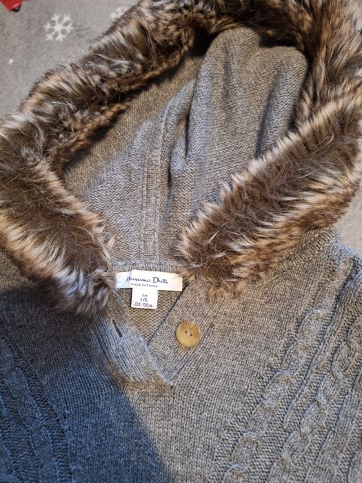 Ponczo, sweterek 134-158