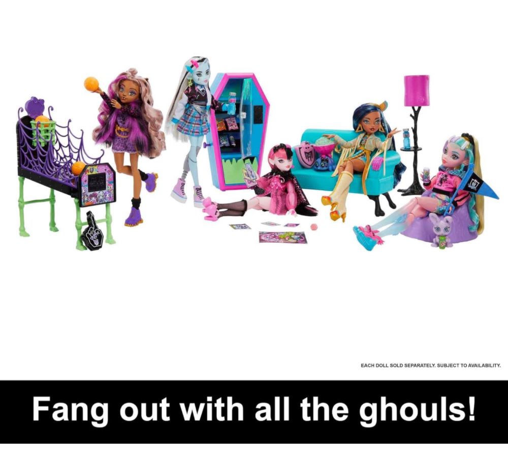 Набор мебель Монстер Хай Monster High Student Lounge Playset