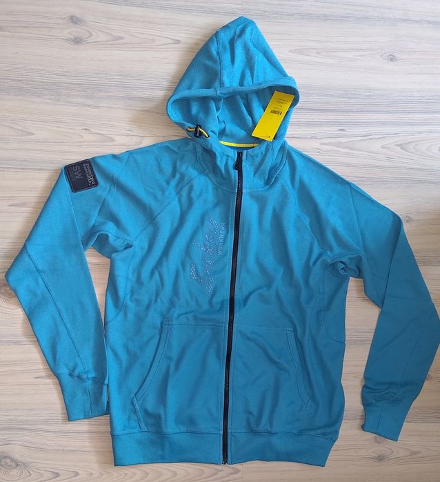 Zestaw Snickers XL  Ocean bluza z kapturem+koszulka roboczy jesień