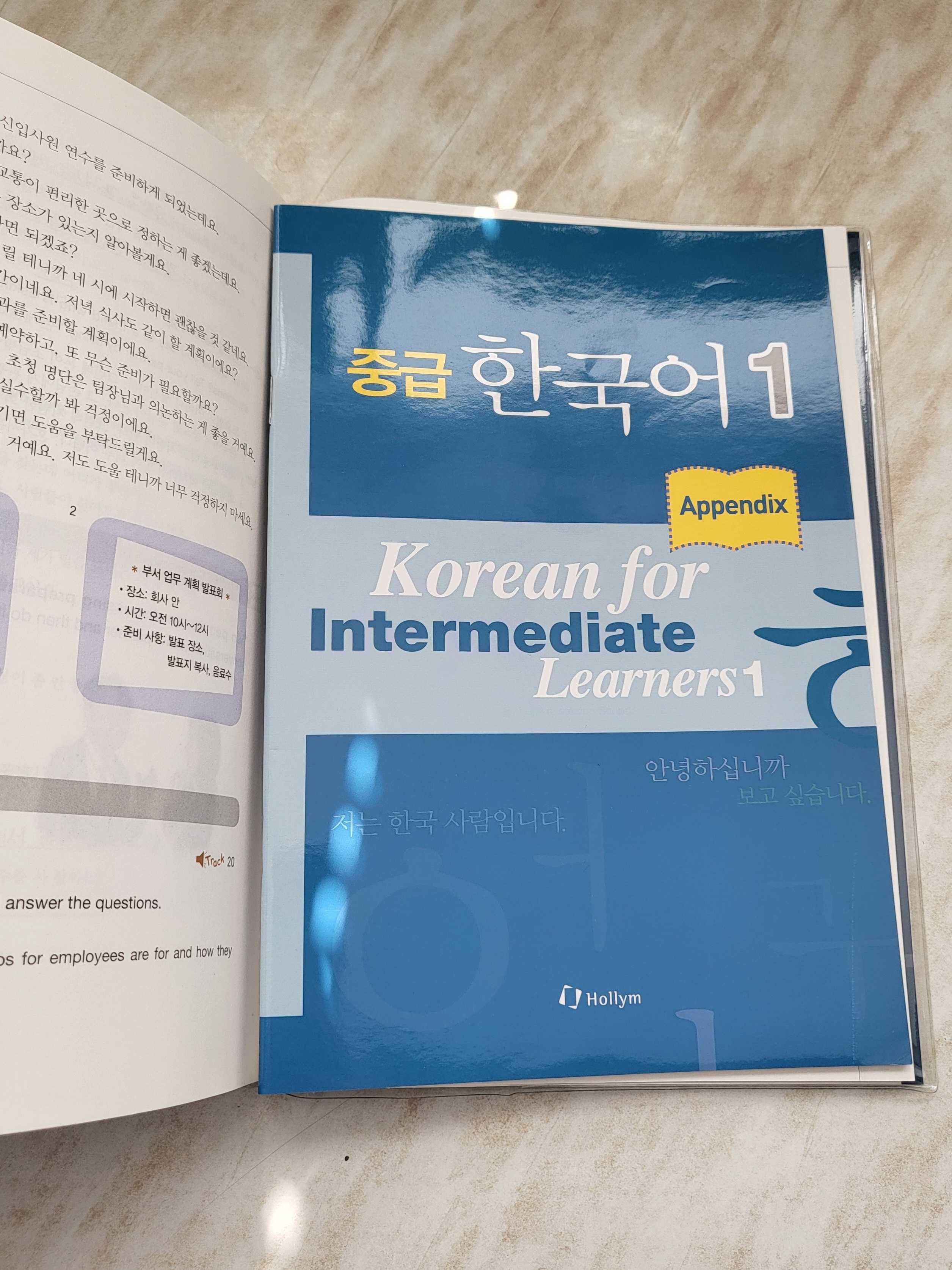 Podręcznik do nauki koreańskiego Korean for Intermediate Learners 1