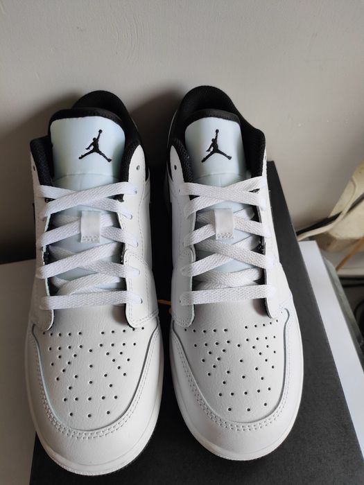 Buty Nike air jordan 1 low white black panda 39