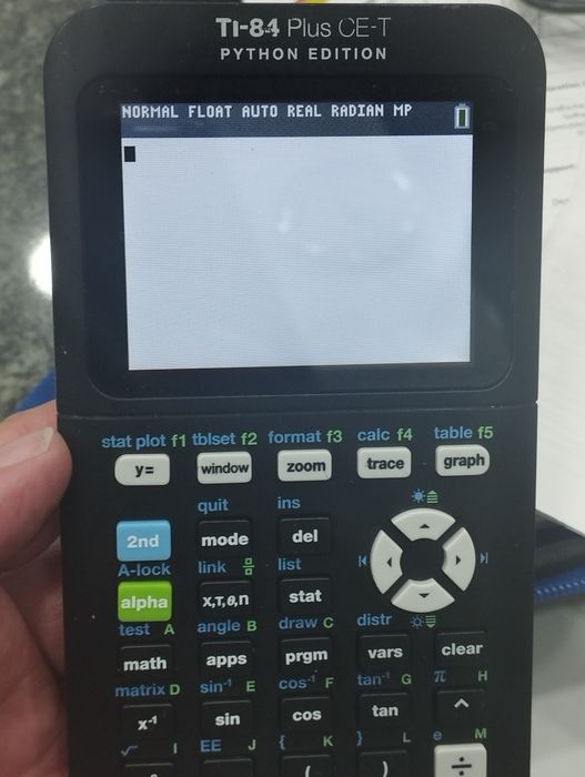 Calculadora gráfica Texas Instruments Ti-84 plus Python