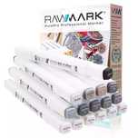 Pro markery alkoholowe purePRO 16 Grey Tones. Rawmark