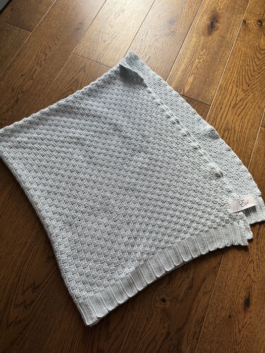 Effik Kocyk szary 100% bawełny