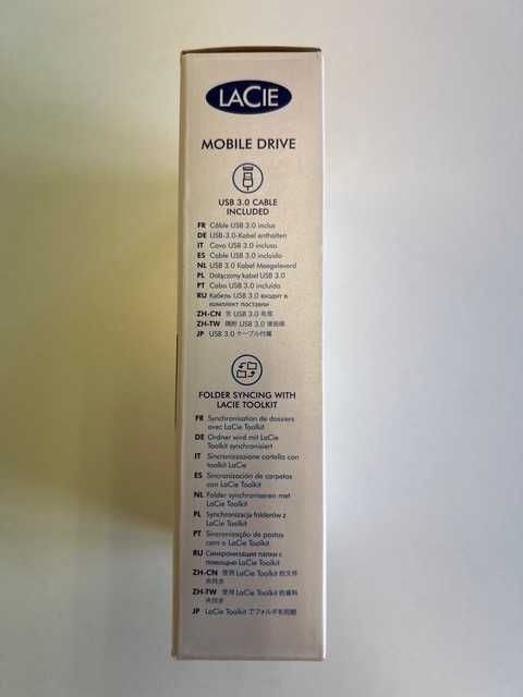 *NOVO* Disco externo LaCie 4T