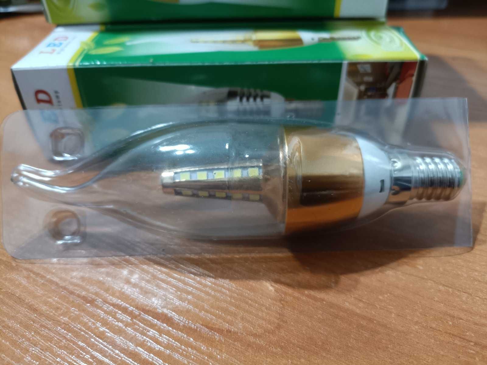 Лампа светодиодная e14 LED 5 Вт (цена за 7 штук)