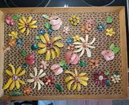 Quadro com conchas do mar