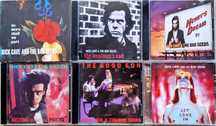 Pack de 6 CDs Clássicos Nick Cave and The Bad Seeds