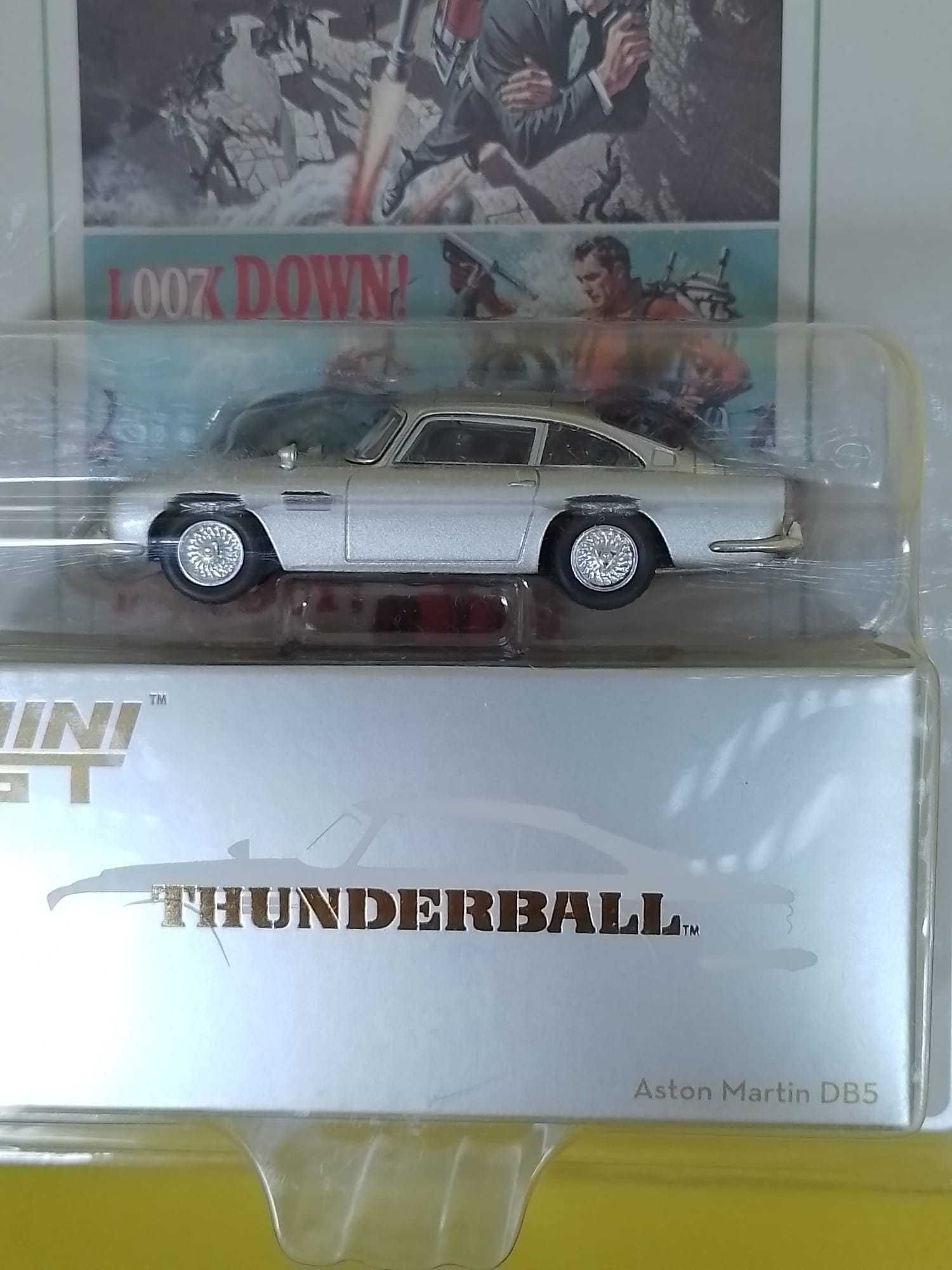 Mini GT 1/64 - Serie 007 James Bond - Aston Martin DB5/Jaguar C-X75