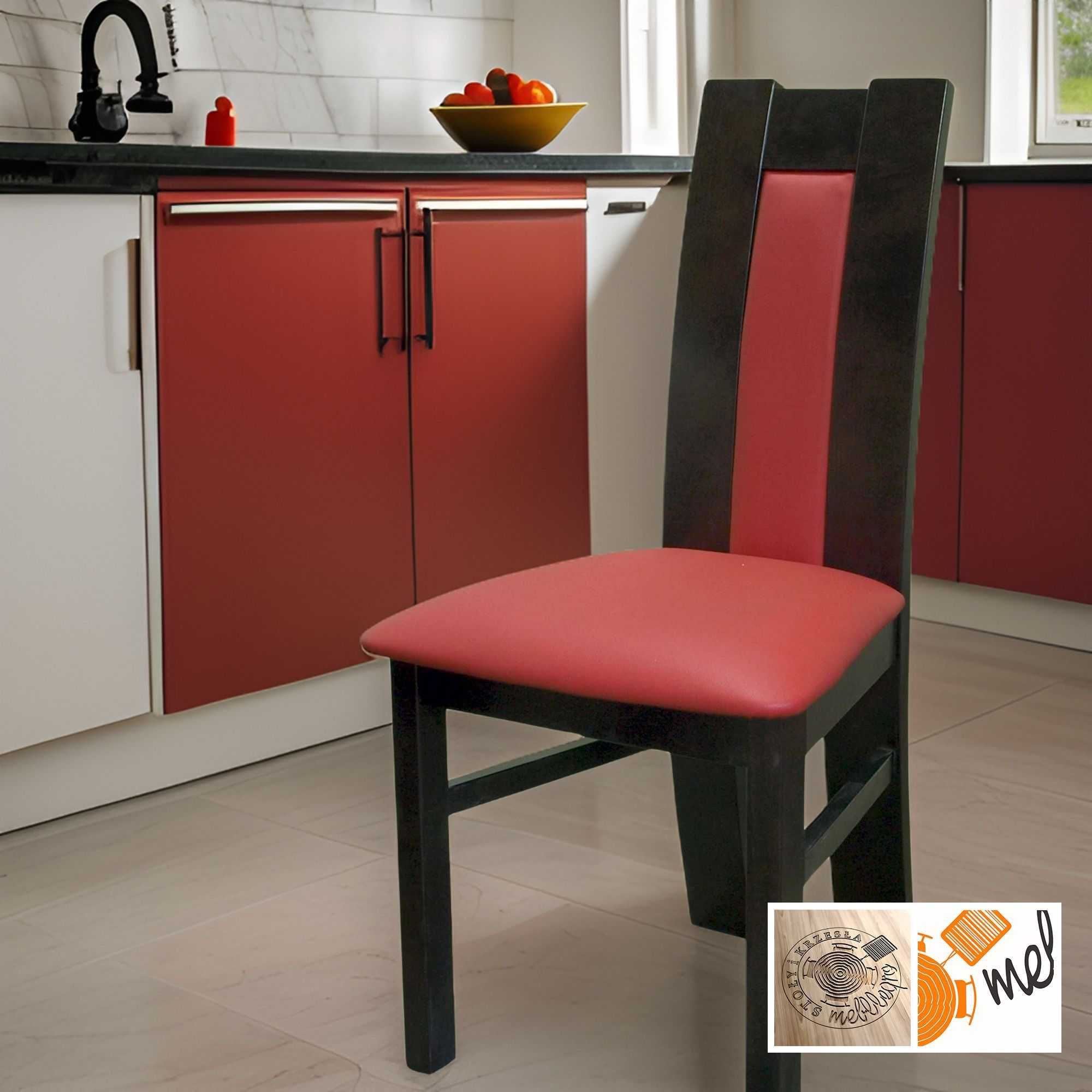 Eleganckie Klasyczne krzesło K26 drewniane tapicerowane