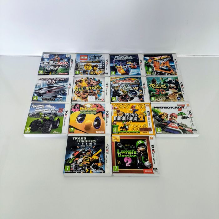 59 Jogos Nintendo 3DS / DS + Acessórios