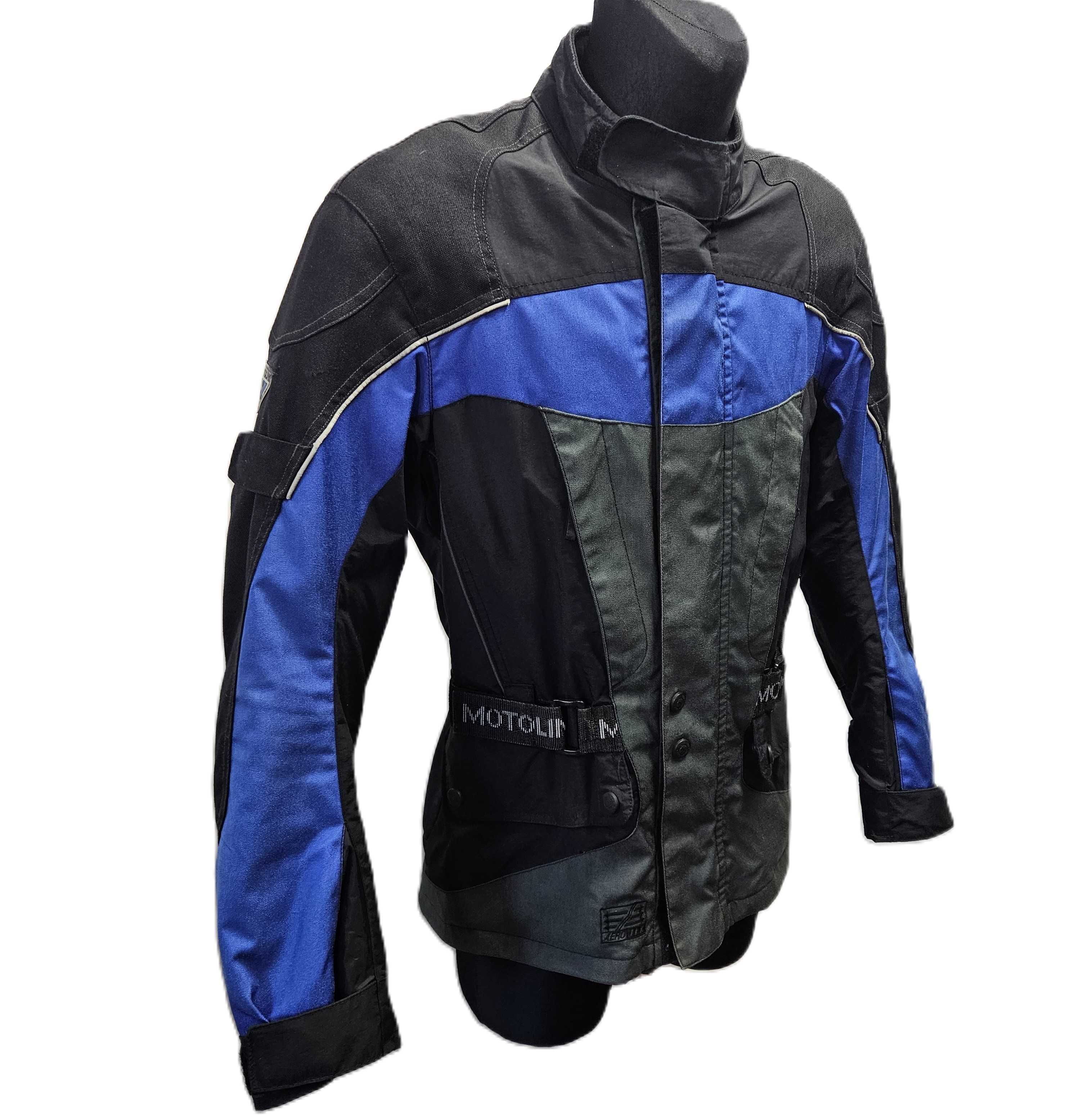 MOTOline Męska kurtka motocyklowa tekstylna M (k1567)