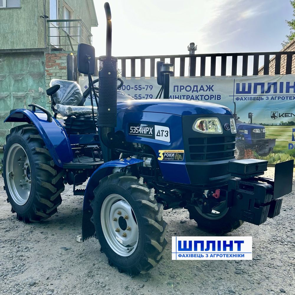 мінітрактор ДТЗ 5354HPX 35кс 4х4 реверс рівна підлога 3роки гарантія