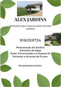 Jardinagem e manutenção de jardins