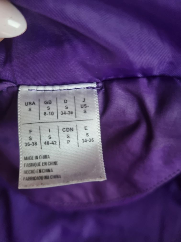 Reebok kurtka puchowa rozmiar s oryginał 36 38 Max 40