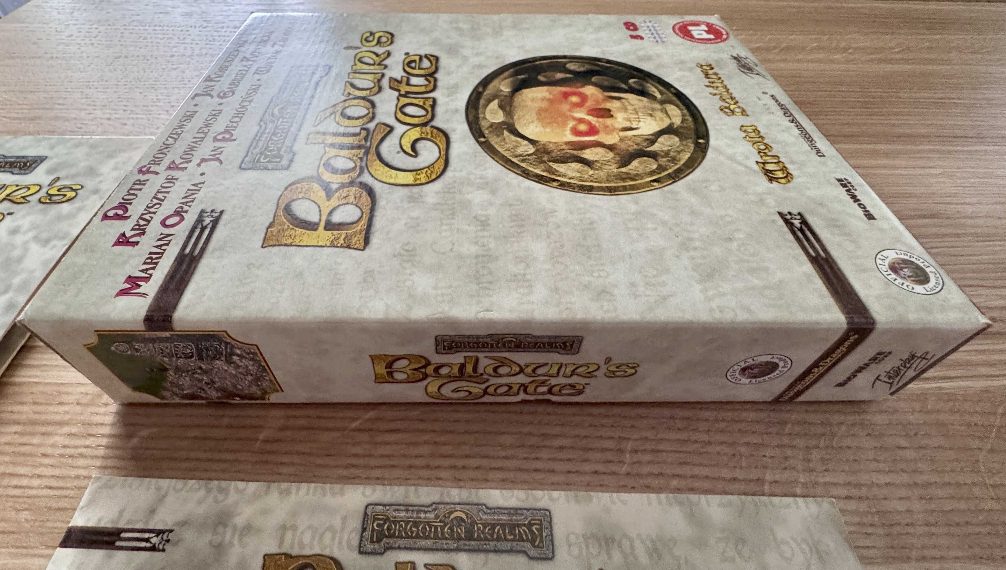 Gra PC BALDUR'S GATE 1 Big Box PL 25-letni unikat