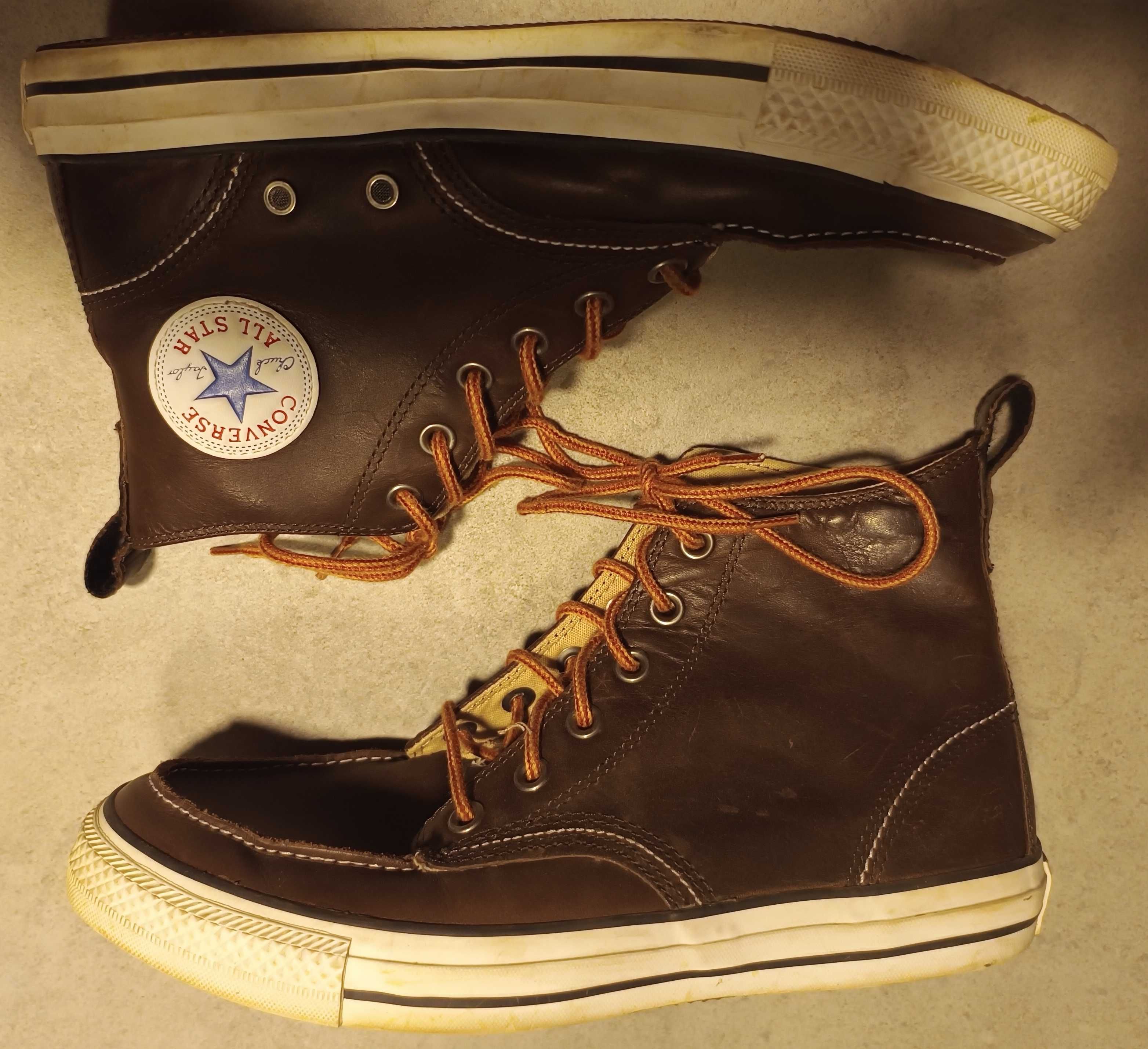 converse chuck taylor all star classic boot hi top chocolate 43