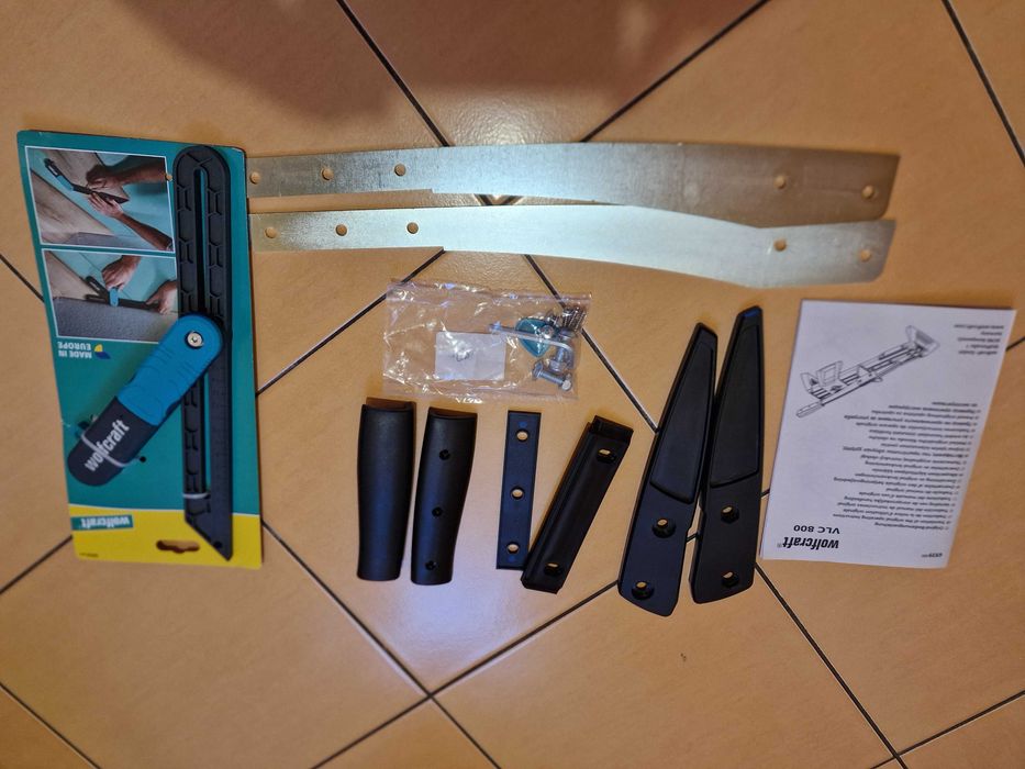 Gilotyna VLC 800 i kątownik wolfcraft