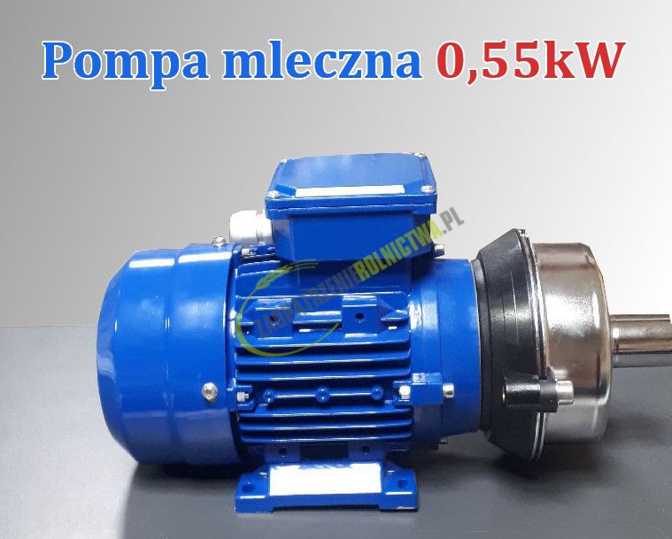 Pompa mleczna MP55 0,55kW do dojarki NOWA super cena