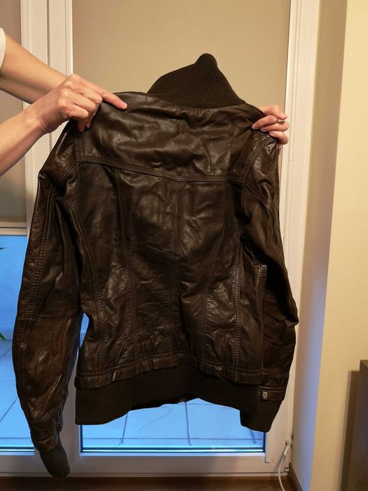 Kurtka skórzana damska Stradivarius