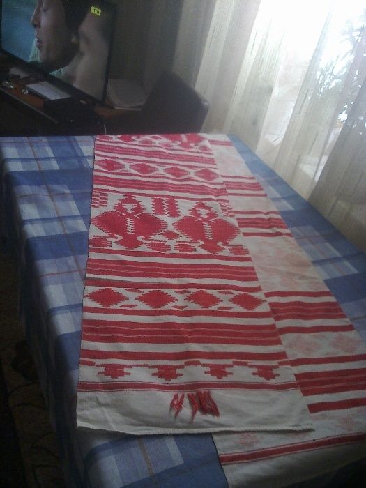 Рушник ручной работы, изготовлен 60-70 годов