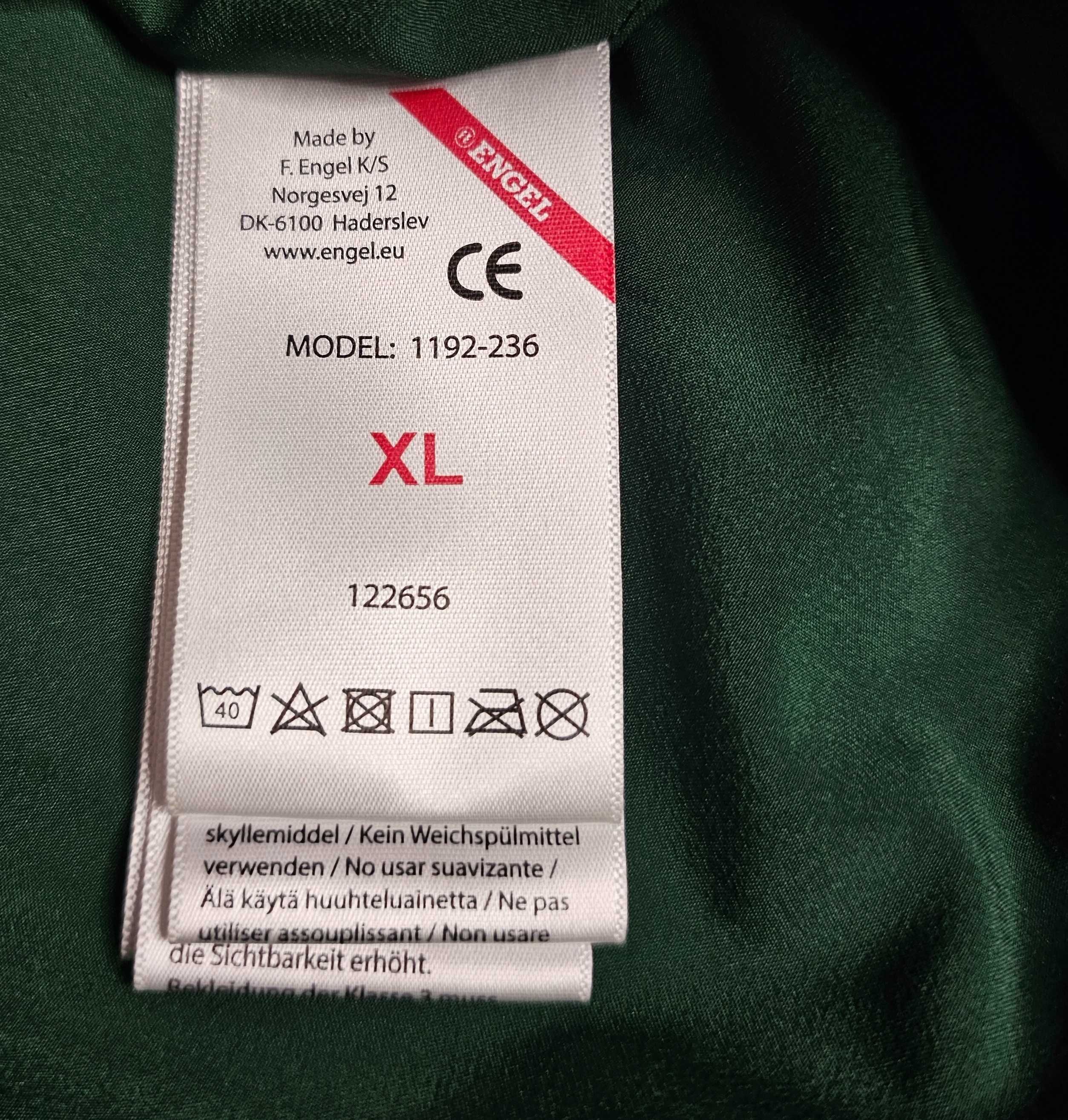 Bluza polarowa odblaskowa Engel workwear rozpinana rozmiar XL