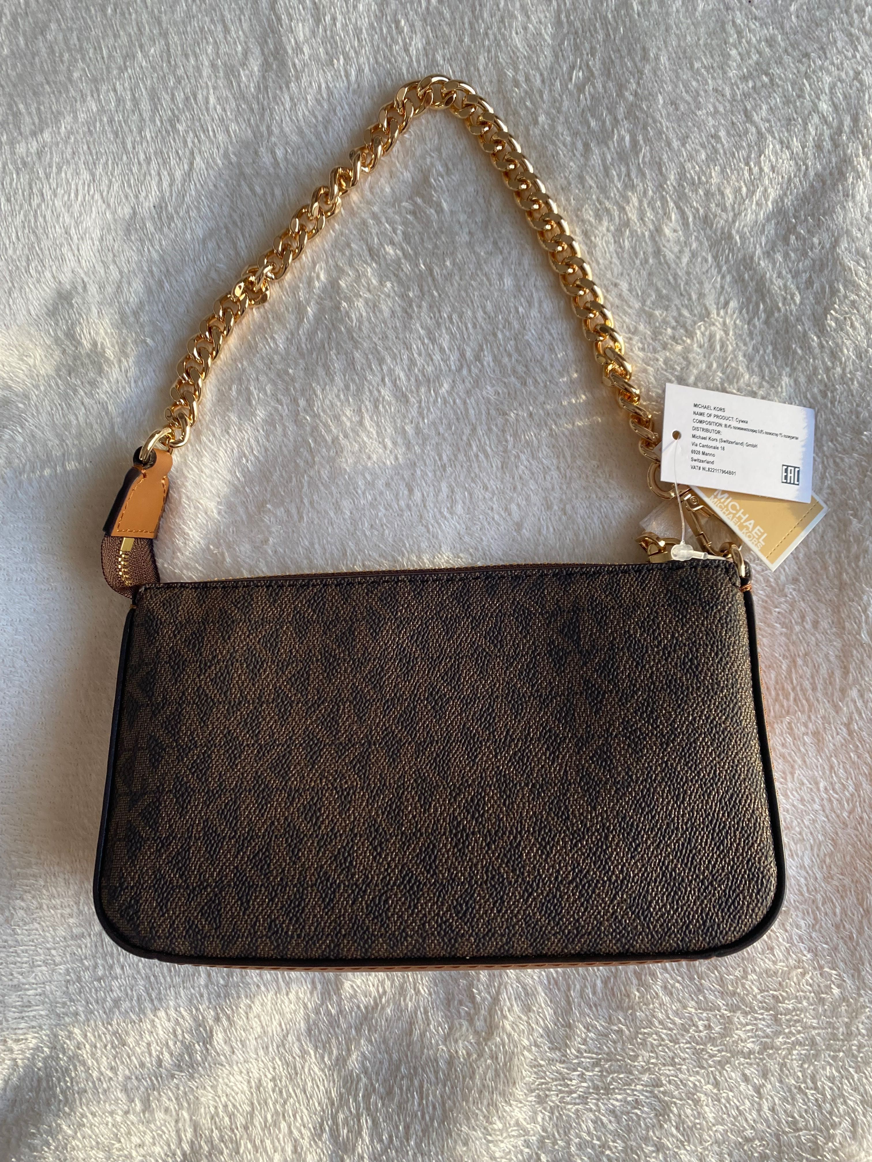 Brązowa torebka Michael Kors Jet Set Bag