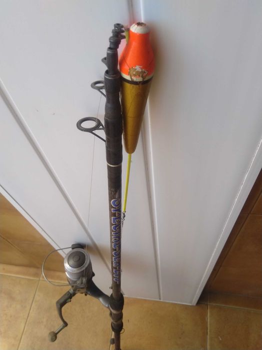 Cana de pesca eurostar com carreto