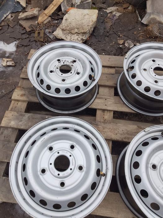 Диски Форд Транзит R15/5×160/6.5J/ET60/DIA 65.1mm; ідеальний комплект!