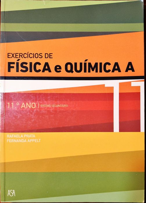 Livros de preparação para testes de física e química