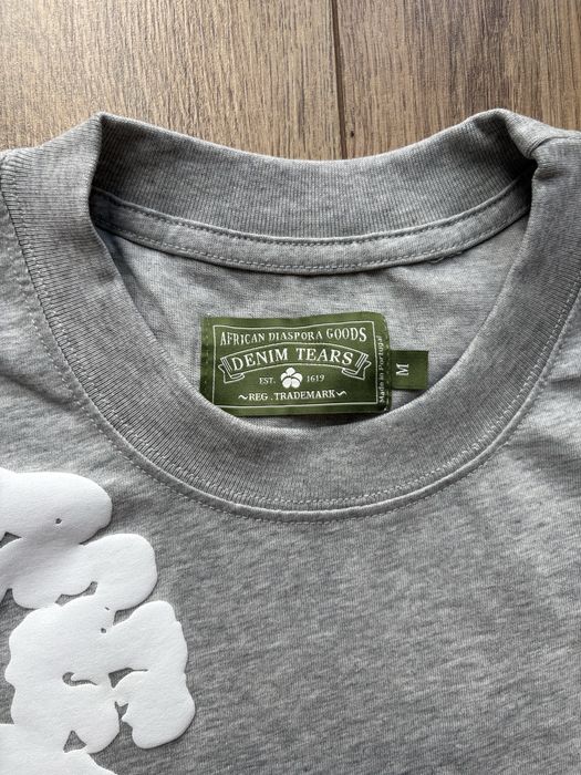 Denim Tears Black / Gray Tee (Koszulka)