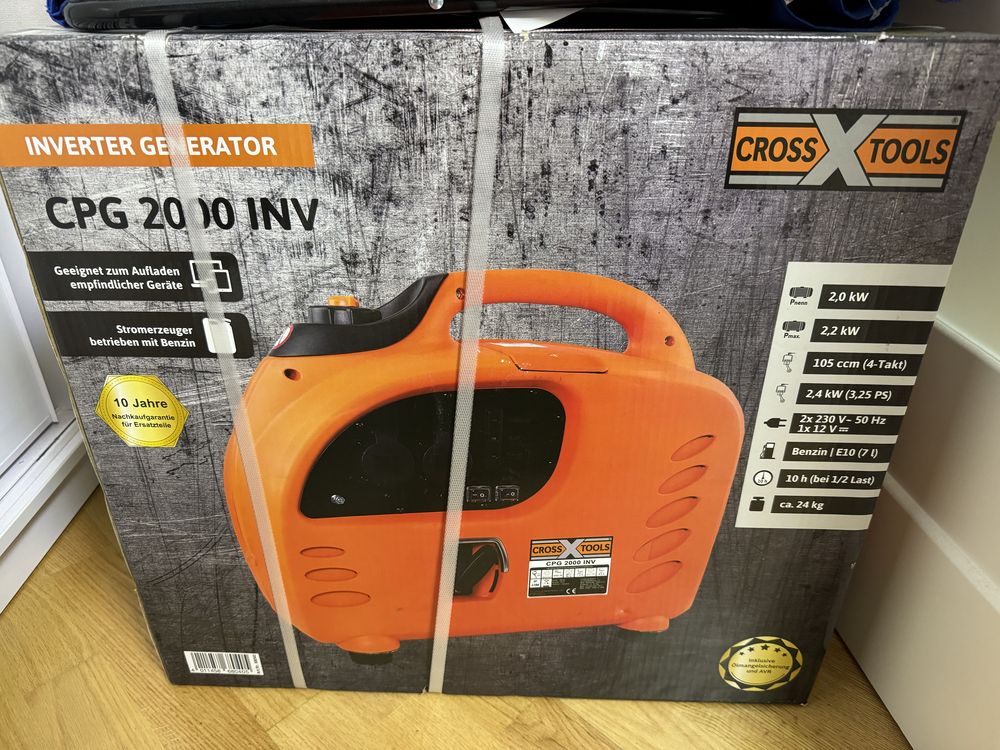 Генератор інверторний CROSS TOOLS CPG 2000 INV
