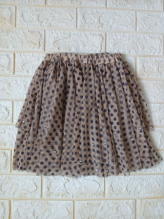 Легка спідниця з сітки