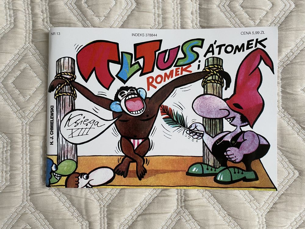 Zestaw 4 komiksów „Tytus Romek i A’tomek”
