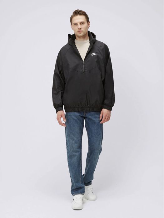 Куртка Nike Windrunner Anorak (XL) оригінал чорна вітровка DQ4910-010