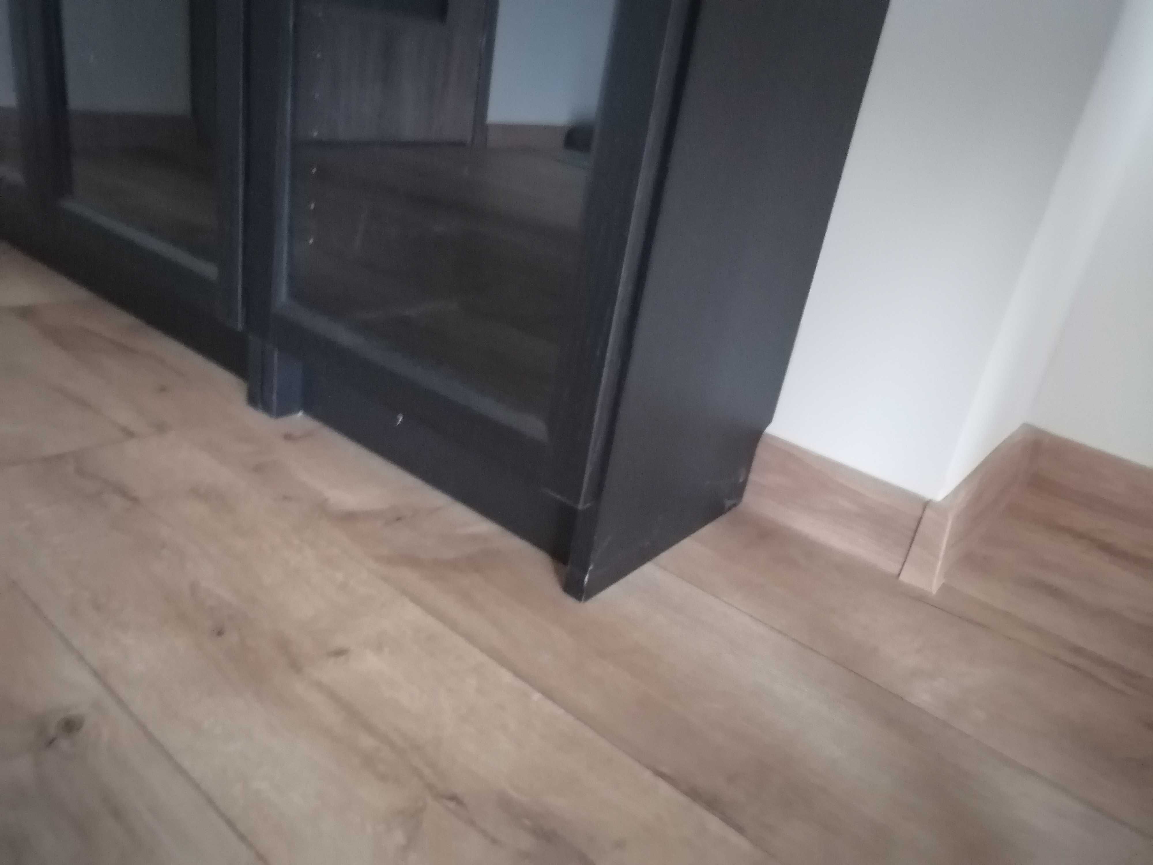 Witryna przeszklona, ikea billy oxberg czarna, jak nowa!
