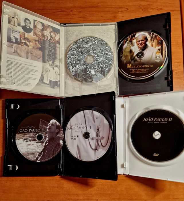 Coleção JOÃO PAULO II - Documentários/BIO/O Filme (Jon Voight) 5dvds