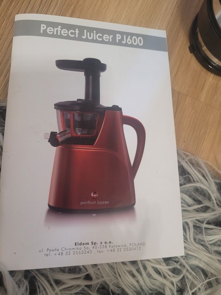 Wyciskarka wolnoobrotowa Perfect Juicer PJ600