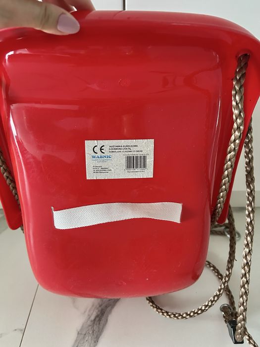 Huśtawka ogrodowa dla niemowalaka Siedzisko Kubełkowe