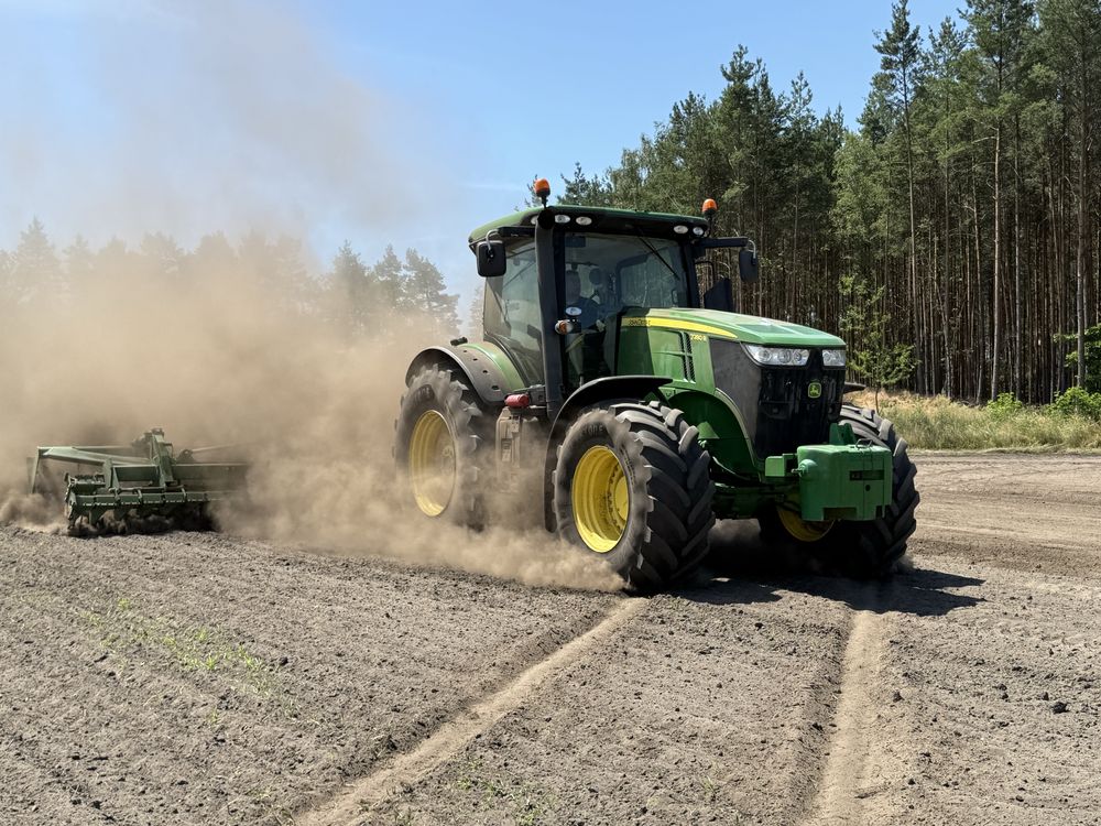 John deere 7280r z Niemiec Video jak 7930 albo 7830