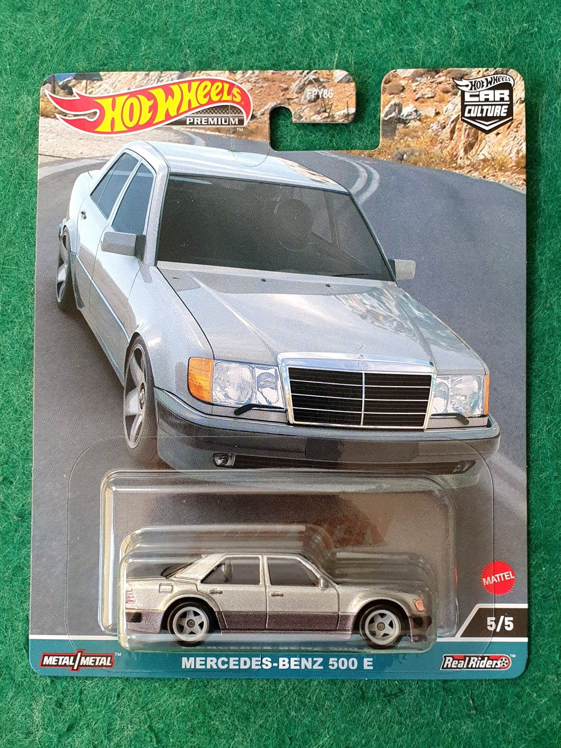 Hot Wheels Mercedes 500E W124 Premium Canyon Warriors