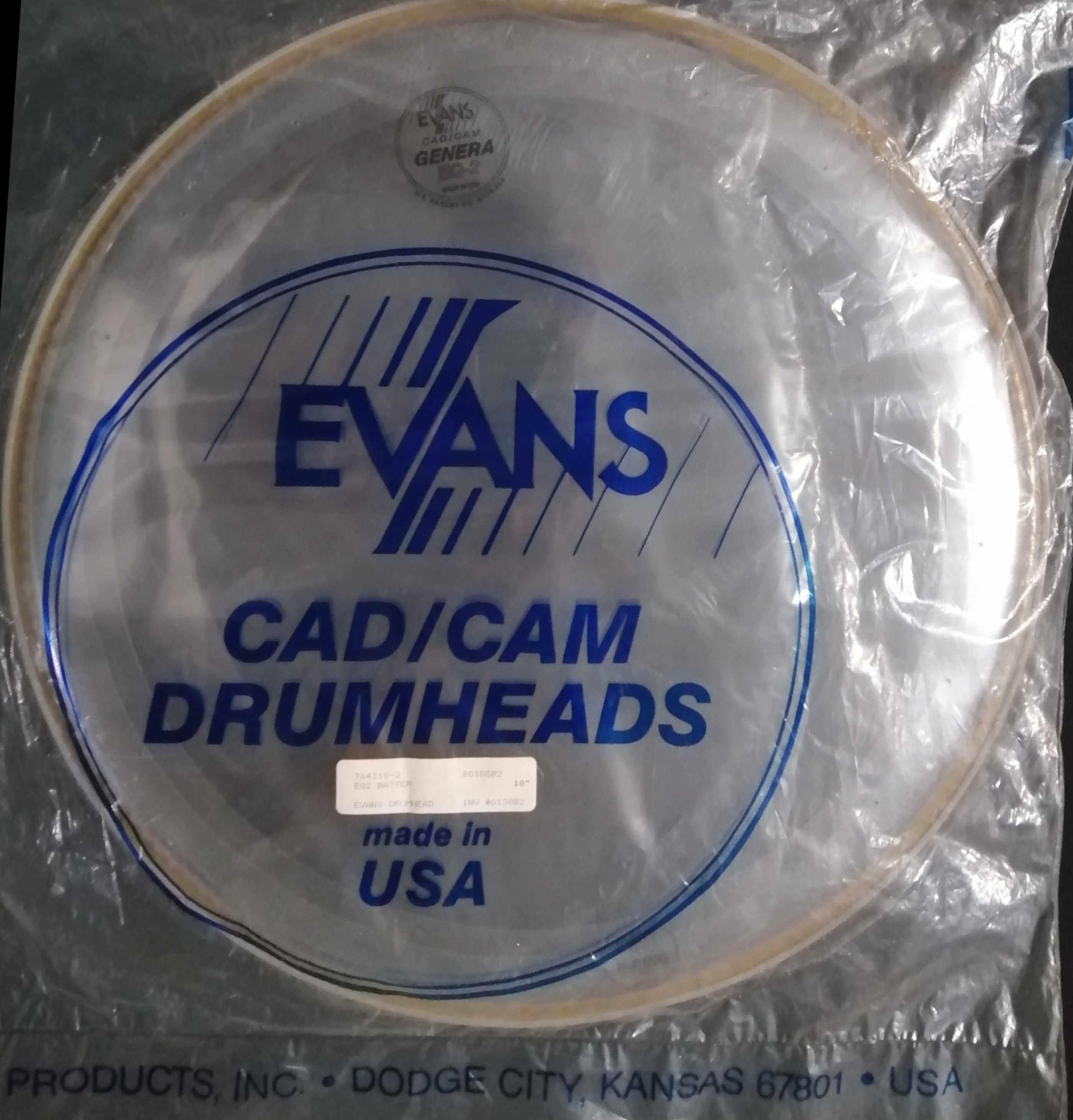 Peles Evans para Bateria • Tarola • Timbalão • Bombo • Lote ou Unidade