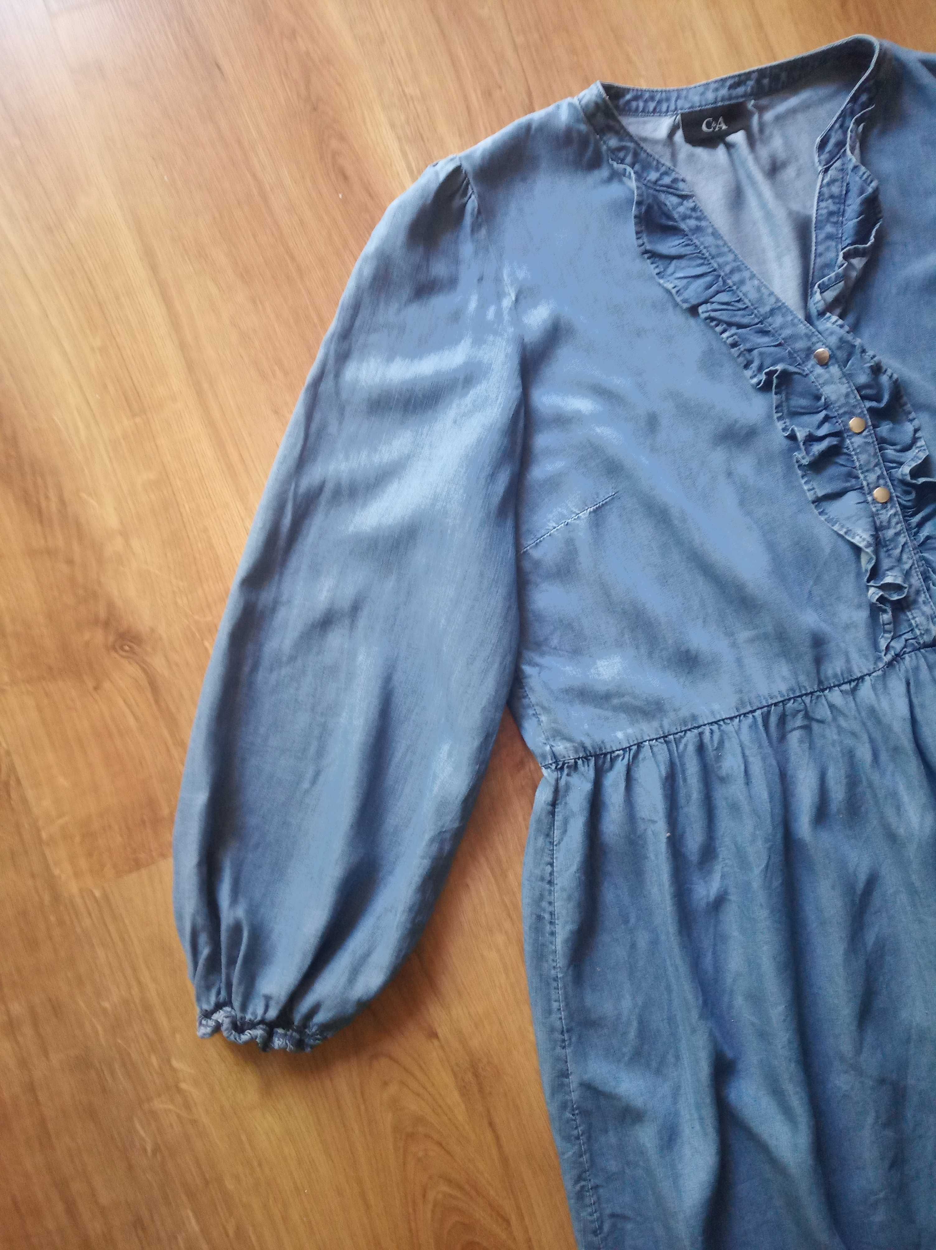 Sukienka jeansowa c&a xxl