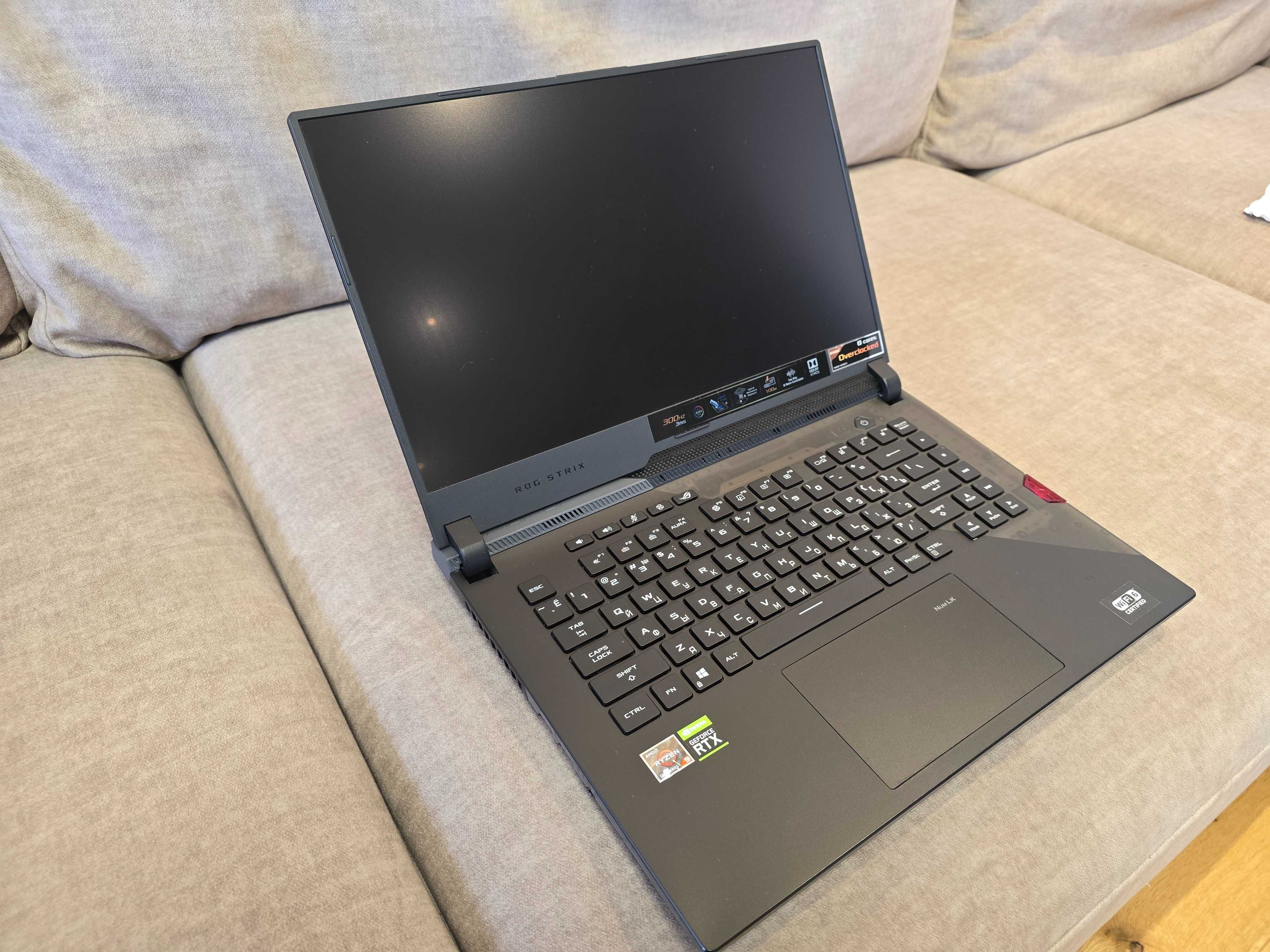 Asus ROG Strix Scar 15 G533QS – RTX 3080 16 ГБ, Ryzen 9, 32 ГБ RAM