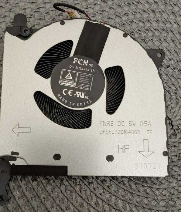 Кулер/Вентилятор для Lenovo Legion 5(CPU)