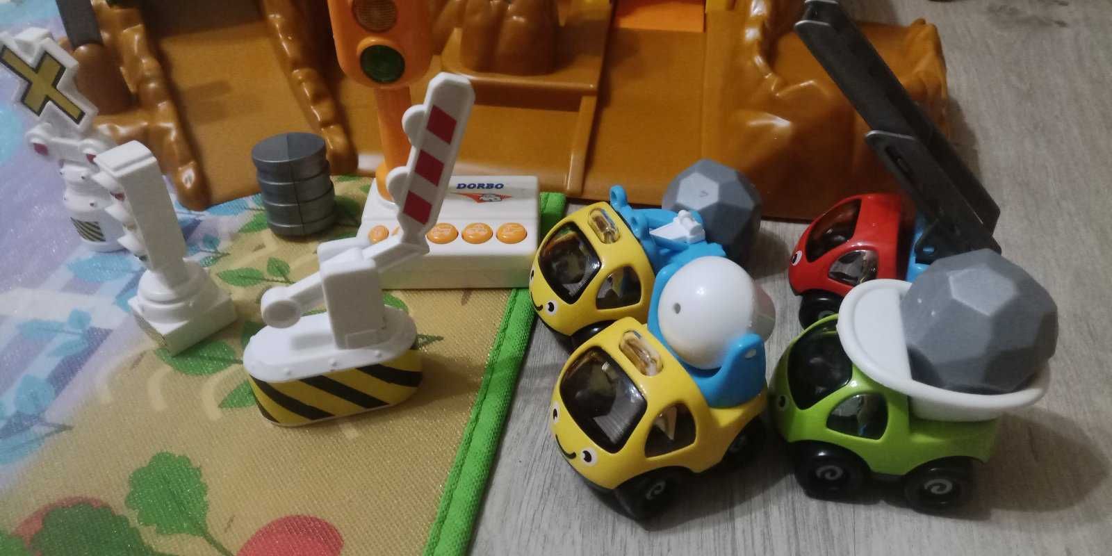 Детский игровой центр с 4 машинками СТРОЙКА СИТИ