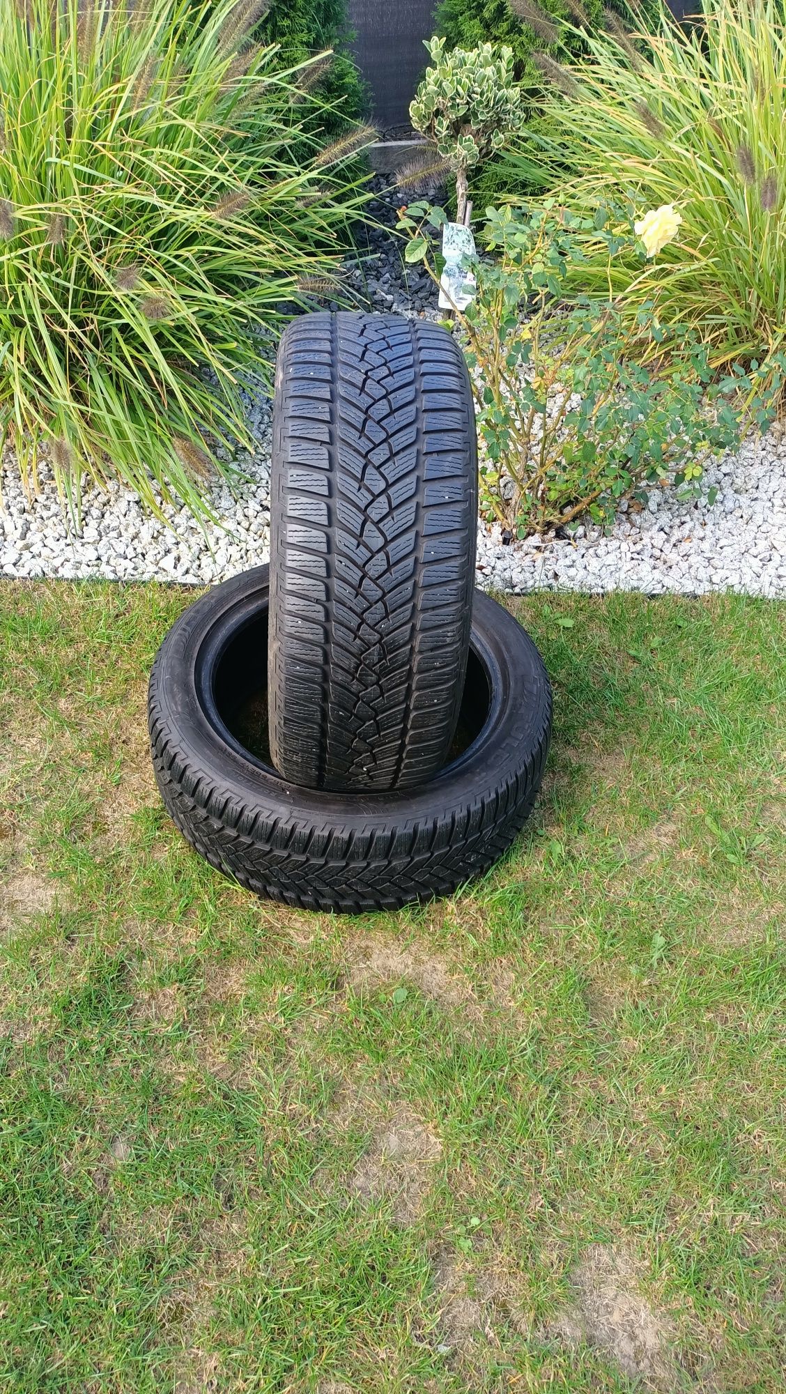 2 opony zimowe 17 215/50/17 95V Fulda 7,5mm