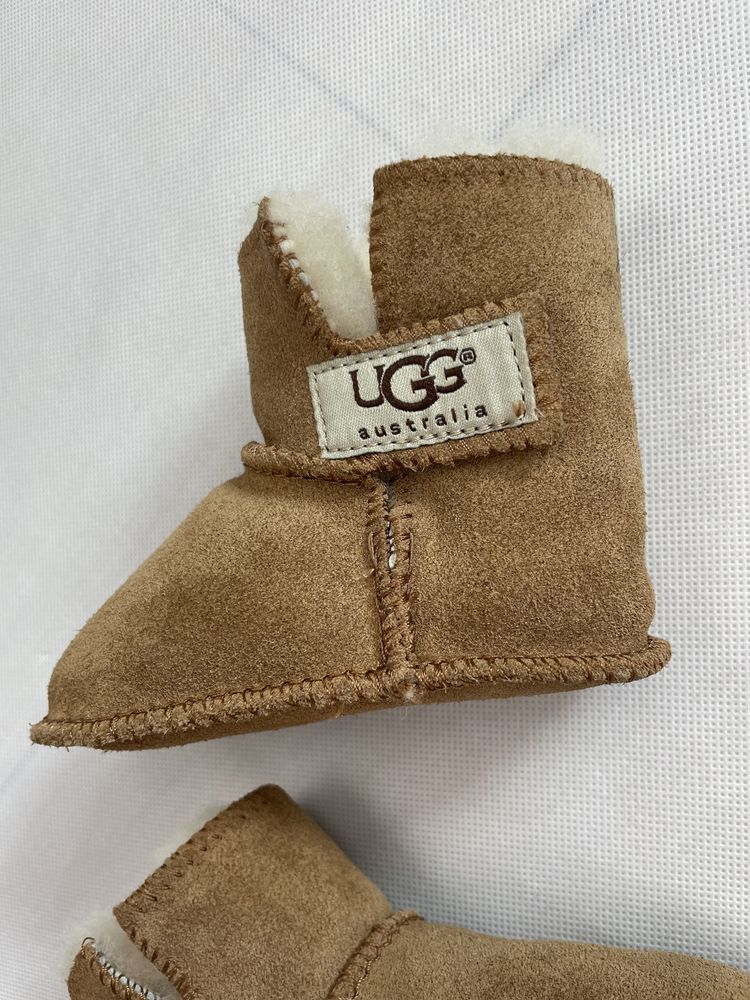 Ugg emu oryginalne sniegowce brazowe niechodki buty dla niemowlaka