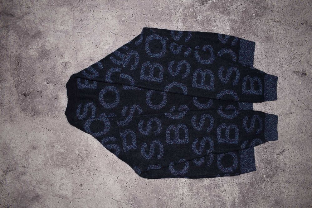 Hugo Boss Monogram Sweater (Мужской Премиальный Свитер Босс Альпака )