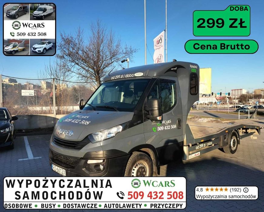 autolaweta  Wypożyczalnia samochodów wynajem samochodu bez limitu